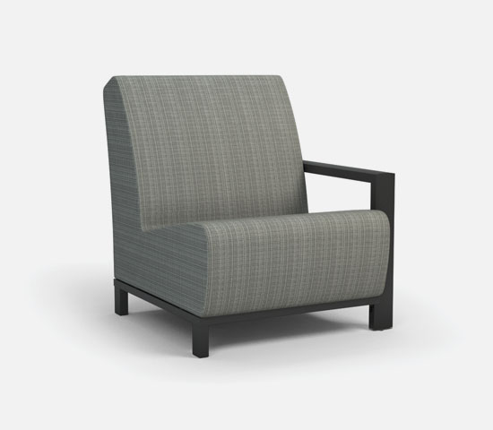 Left Arm Chat Chair
