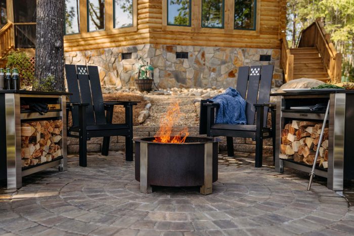 Breeo Smokeless Fire Pits Furniture Chair at Glyndon Gardens Reisterstown MD Fireside Furniture